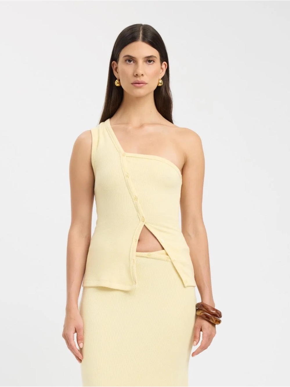 NWT KOOKAI Bennett Butter Yellow Tank